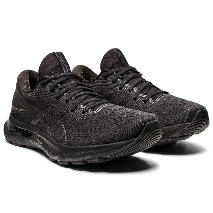 Gel-Nimbus 24 4E Extra Wide “Black Reflective”