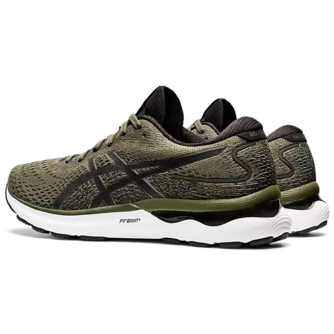 Gel-Nimbus 24 “Olive Canvas”