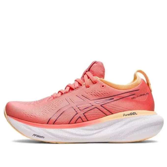 Gel-Nimbus 25 “Papaya Dusty Purple”