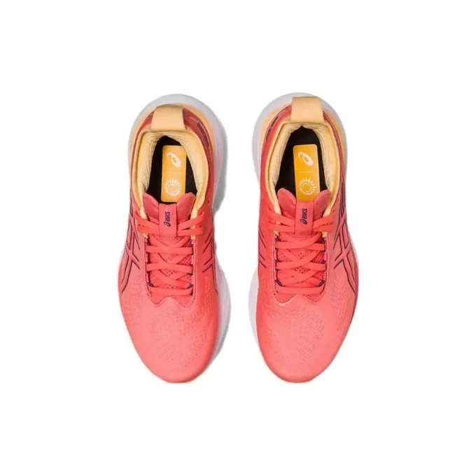 Gel-Nimbus 25 Wide “Papaya Dusty Purple”
