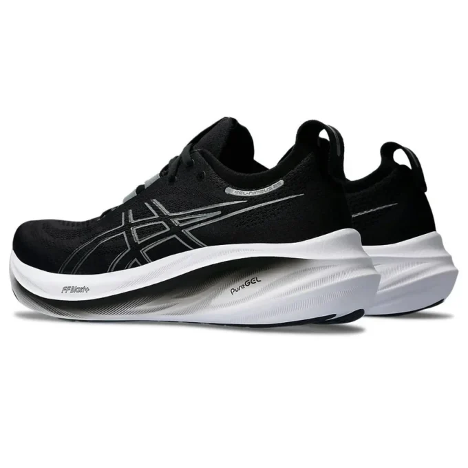 Gel-Nimbus 26 4E Wide “Black Graphite Grey”