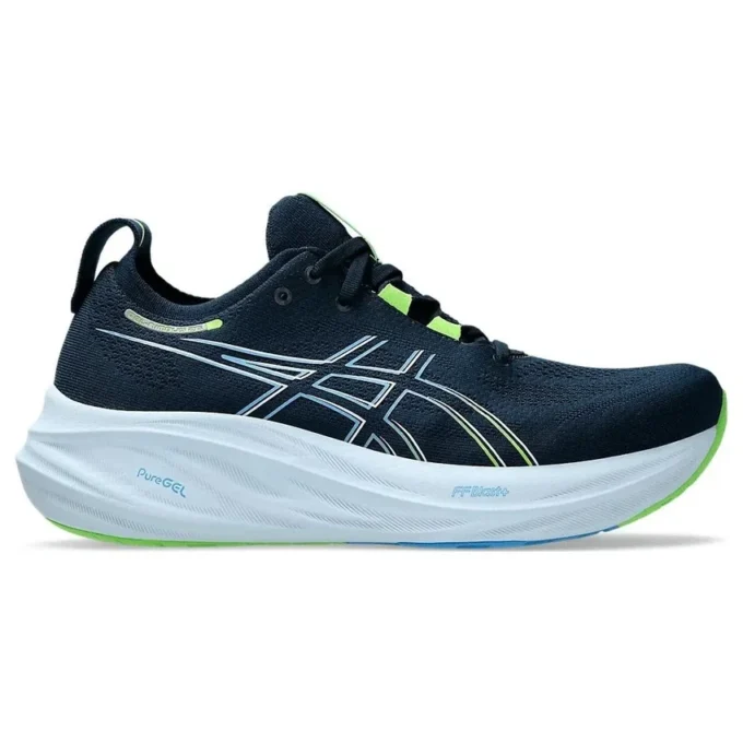 Gel-Nimbus 26 Wide “Blu francese/Verde lime elettrico”
