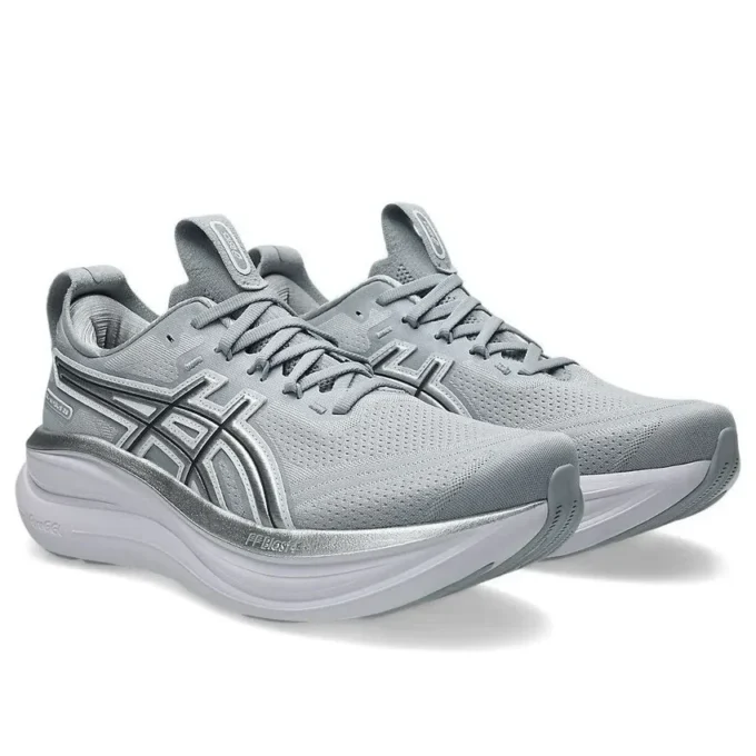 Gel-Nimbus 28 “Piedmont Grey Pure Silver”