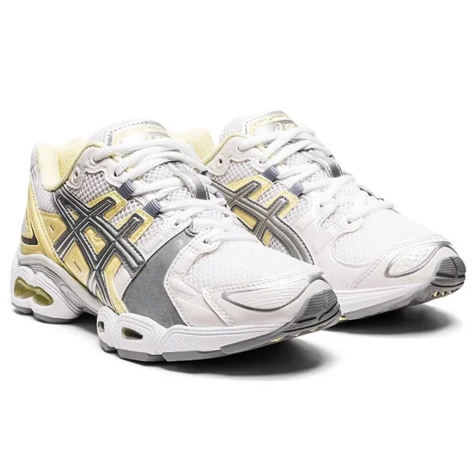 Gel-Nimbus 9 “Bianco Argento Giallo”
