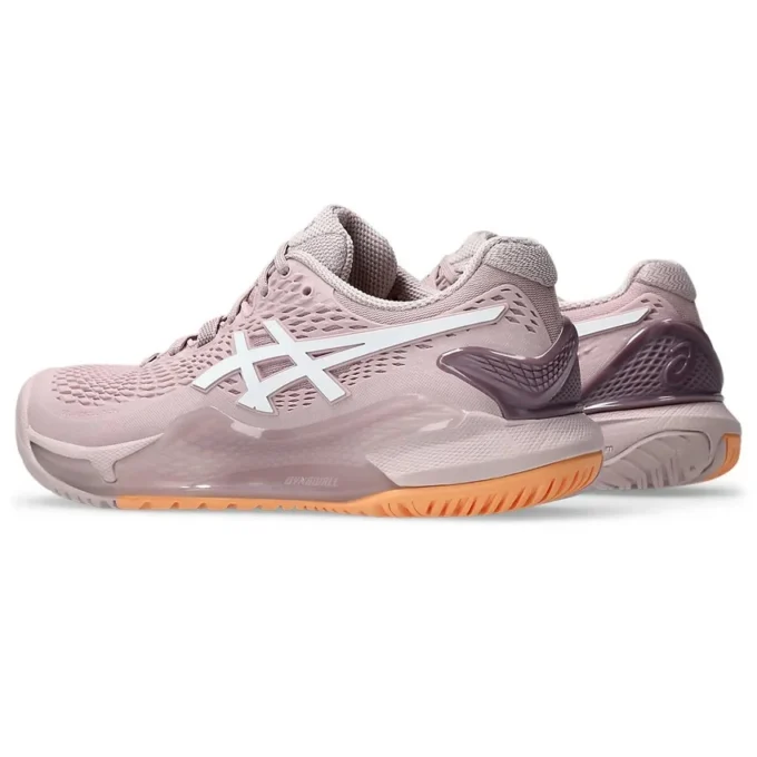 GEL-Resolution 9 Sneakers “Watershed Rose White”