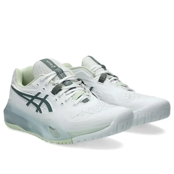 GEL-Resolution X Wide Tennis “White Monument Blue”