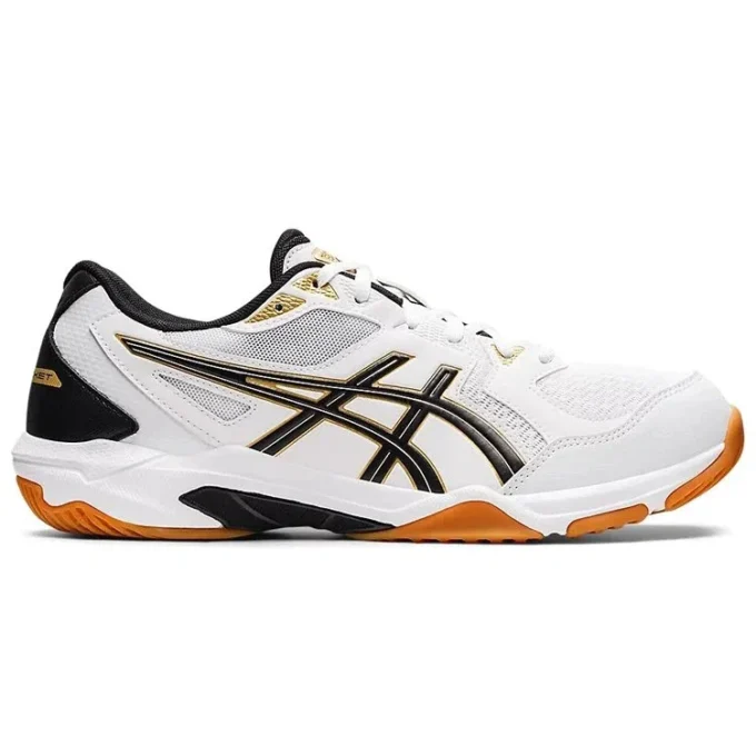 Gel-Rocket 10 2E Wide “White Black Gum”