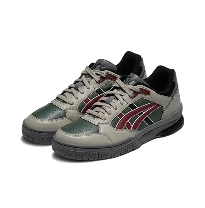 Gel-Spotlyte Low “Verde scuro/Borgogna”