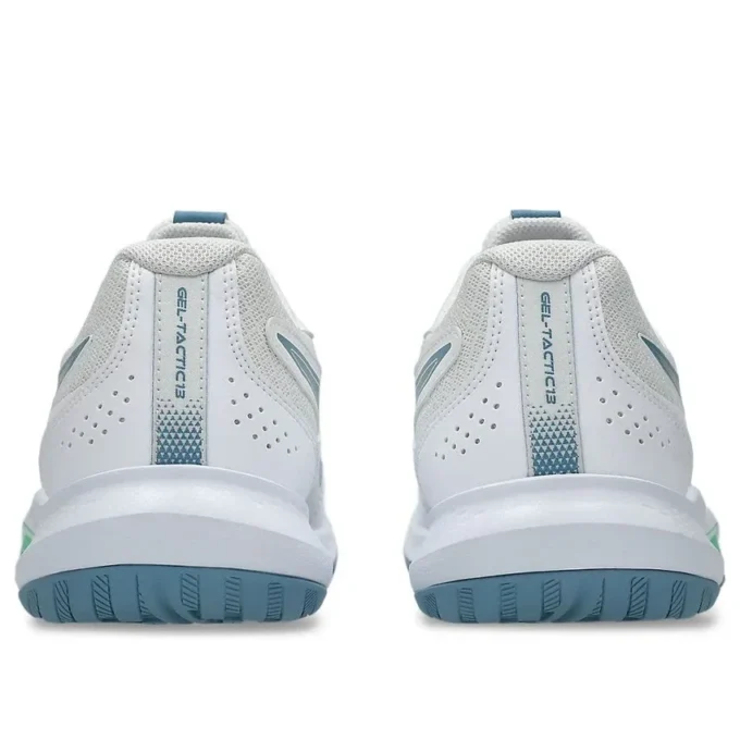 GEL-Tactic 13 Wide 2E “White Saba Blue”