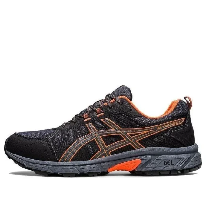 GEL-Venture 7 4E Wide “Graphite Grey Orange”