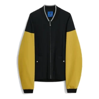 Giacca bomber Novalis Liatrisory “Black Medallion Yellow”