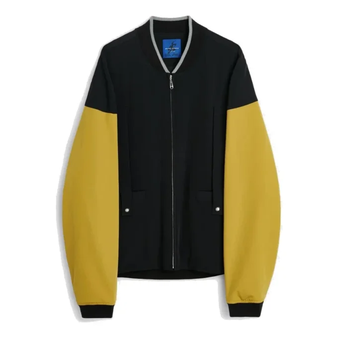 Giacca bomber Novalis Liatrisory “Black Medallion Yellow”