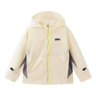 Giacca con cappuccio “Cream White”