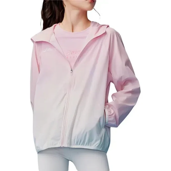 Giacca con cappuccio “Rosa Bianco”