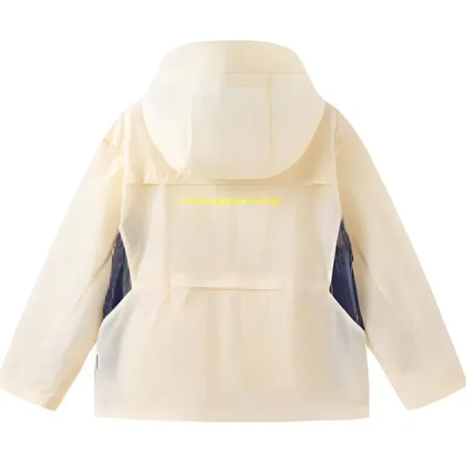 Giacca con logo “Beige Black Yellow”
