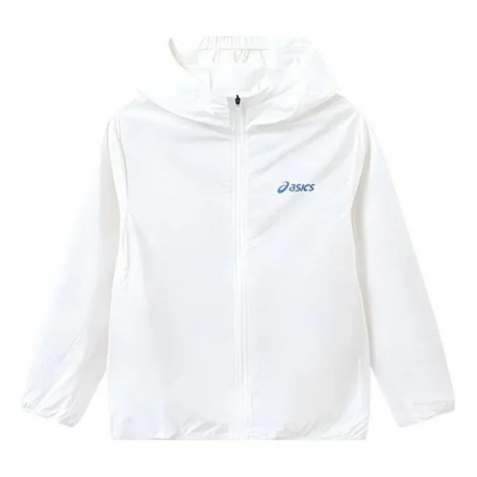 Giacca con logo “White Blue”