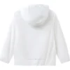 Giacca con logo “White Blue”