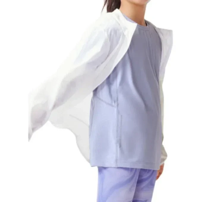 Giacca con logo “White Blue”