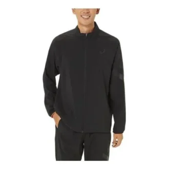 Giacca estiva in tessuto Asics A-I-M Cool Stretch “Performance Black”