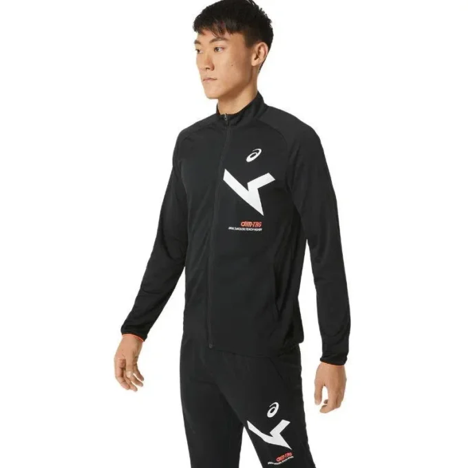 Giacca in maglia elasticizzata Aim Dry “Black”