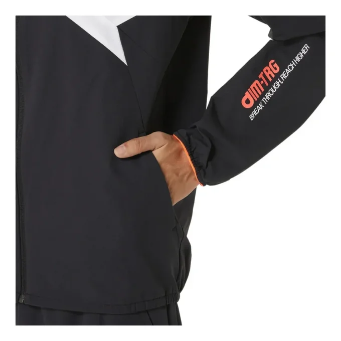 Giacca in tessuto elasticizzato A-I-M “Black”