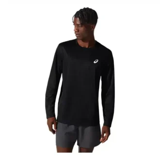 Maglia a maniche lunghe argento “Performance Black”