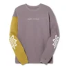 Maglia a maniche lunghe Novalis Bixance “Pewter Purple Medallion Yellow”