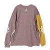 Maglia a maniche lunghe Novalis Bixance “Pewter Purple Medallion Yellow”