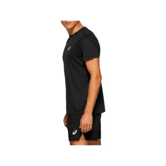 Maglietta a maniche corte argento “Performance Black”
