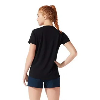 Maglietta a maniche corte argento “Performance Black”