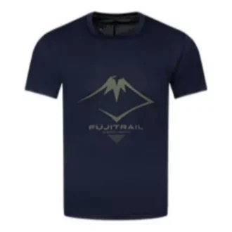 Maglietta a maniche corte con logo Fujitrail “Navy”