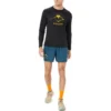 Maglietta a maniche lunghe con logo Fujitrail “Nero Giallo”