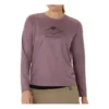 Maglietta a maniche lunghe con logo Fujitral “Dusty Mauve”