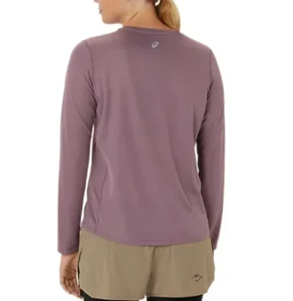 Maglietta a maniche lunghe con logo Fujitral “Dusty Mauve”