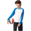 Maglietta a maniche lunghe con logo “White”