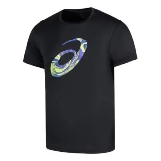 Maglietta con logo a spirale SS “Black”