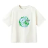 Maglietta con logo a tema Terra “Bianco”