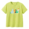 Maglietta con logo colorato “Green”
