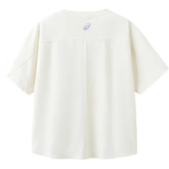 Maglietta con logo e fiori “White”