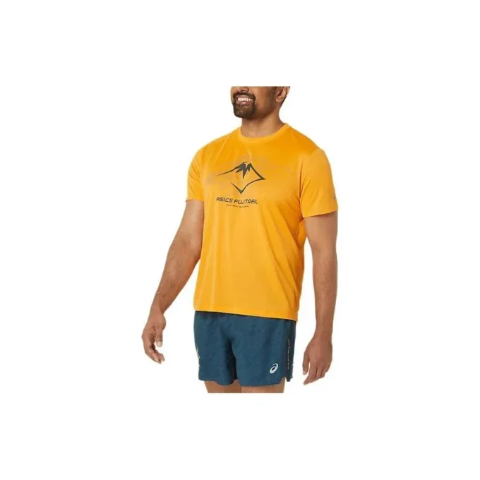 Maglietta con logo Fujitrail “Giallo”