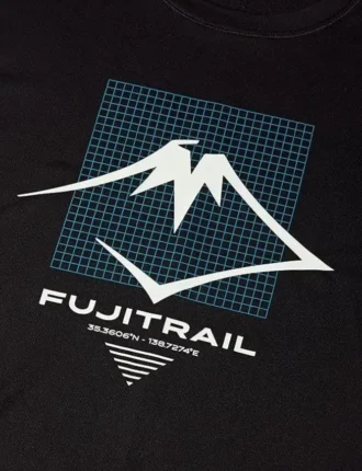 Maglietta con logo Fujitrail “Nero”