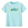 Maglietta con logo grafico “Sky Blue”