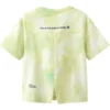 Maglietta con logo “Green Yellow White”