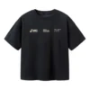 Maglietta con logo multiplo “Black”