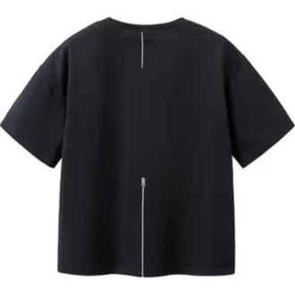 Maglietta con logo multiplo “Black”