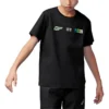 Maglietta con logo multiplo “Black”