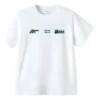 Maglietta con logo multiplo “White”