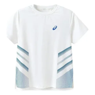 Maglietta con logo “White Blue”