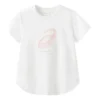 Maglietta con logo “White Pink”