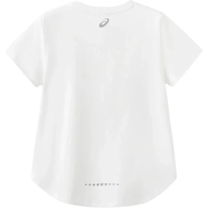 Maglietta con logo “White Pink”